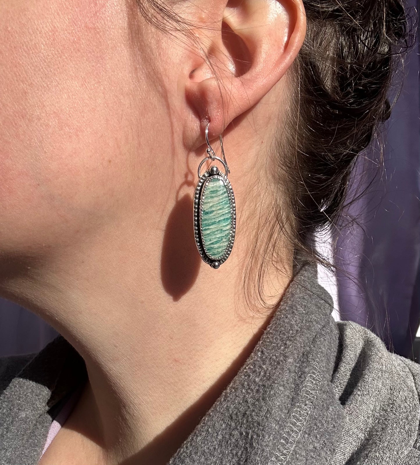 Amazonite Earrings
