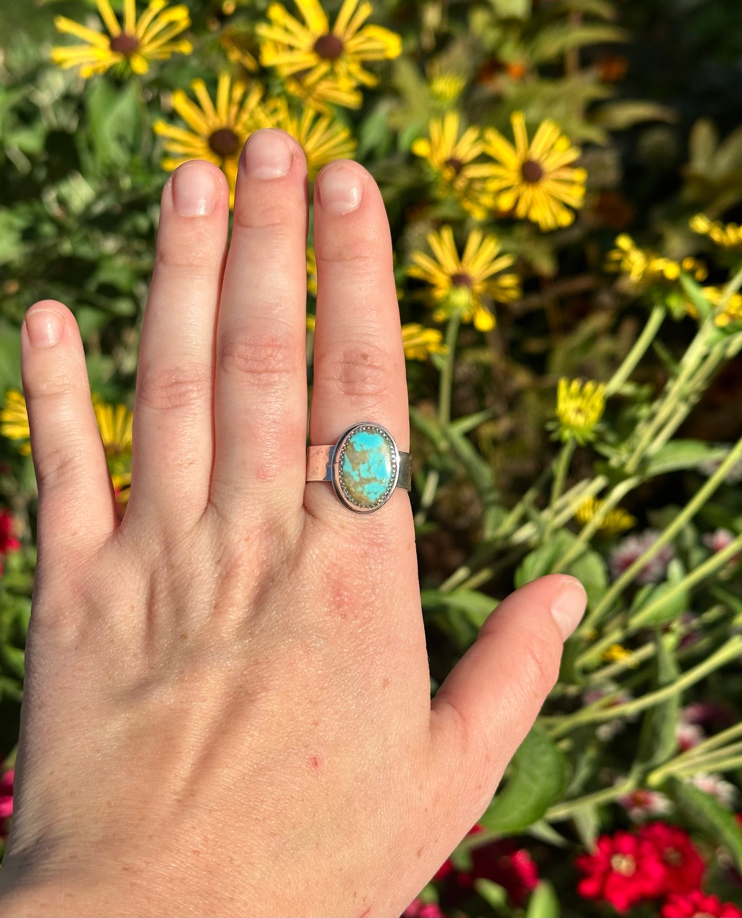 Pilot Mountain Turquoise Ring