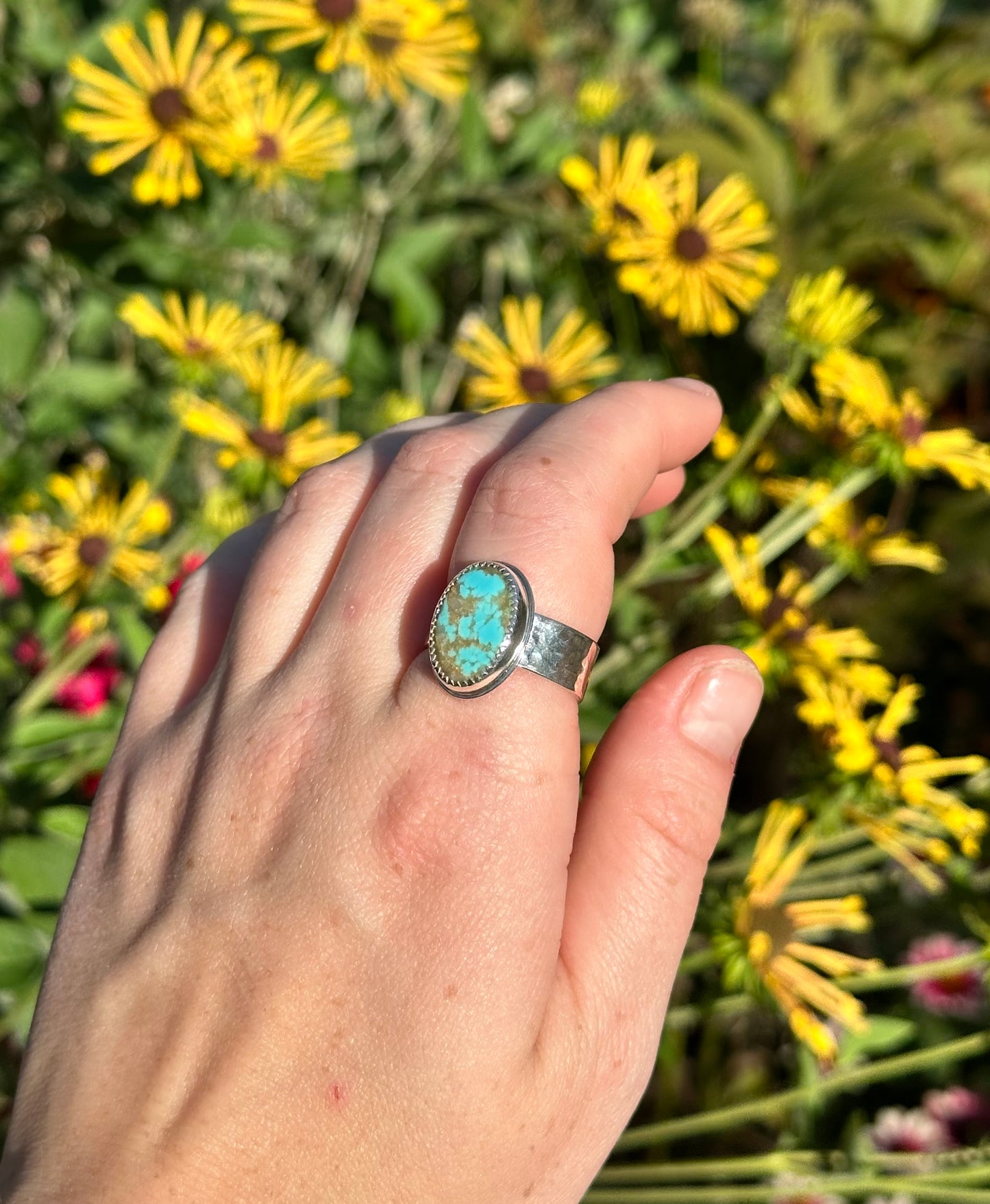 Pilot Mountain Turquoise Ring