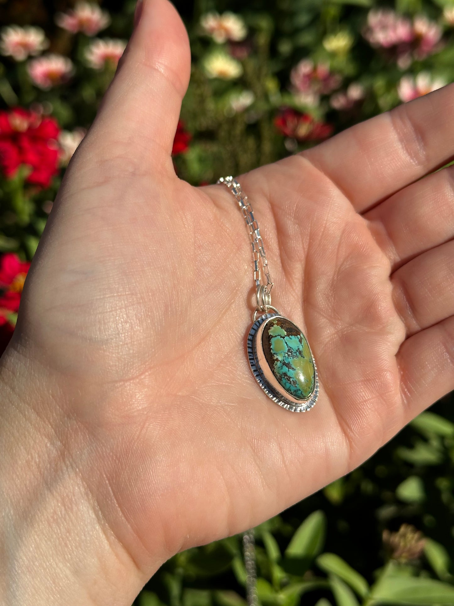 Rising Phoenix Turquoise Necklace