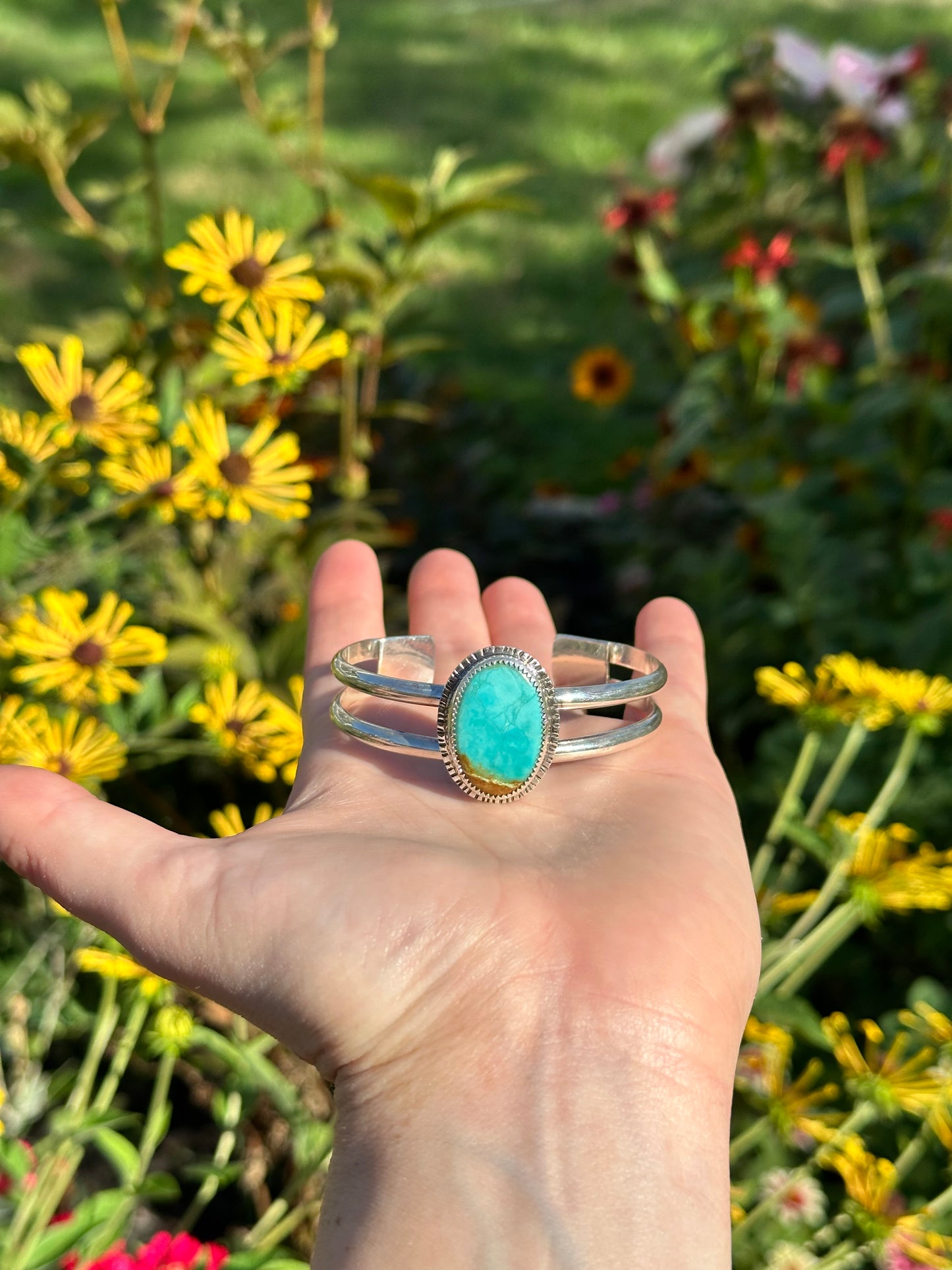 Pilot Mountain Turquoise Cuff