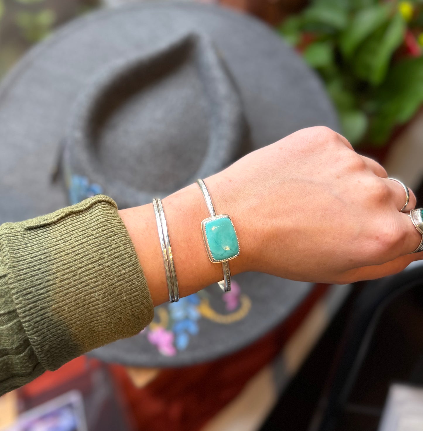 Arizona Turquoise Cuff Bracelet