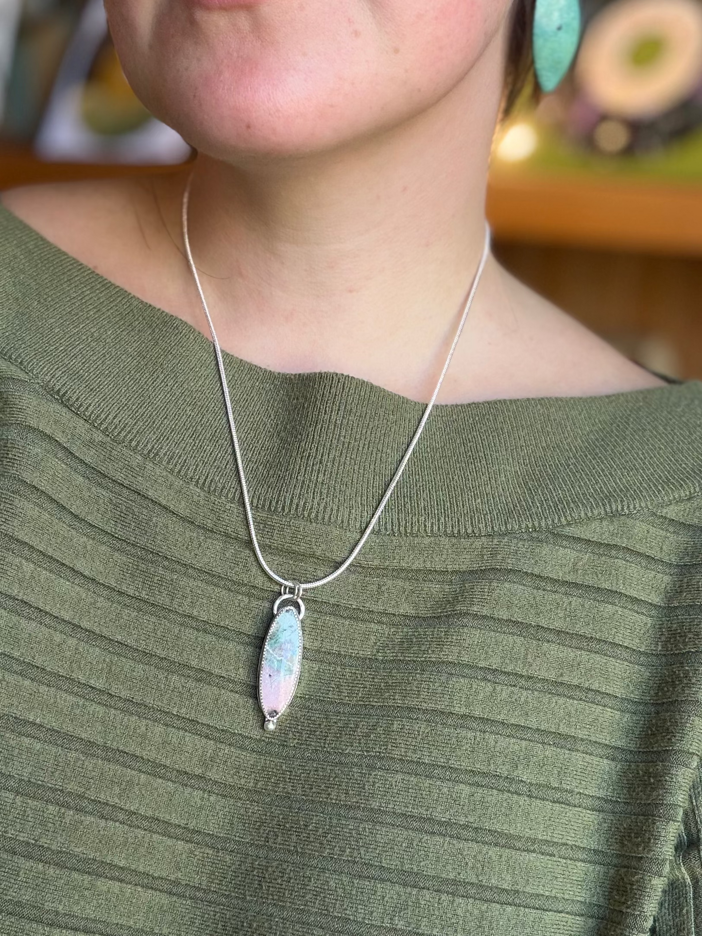 Unicorn Jasper Pendant