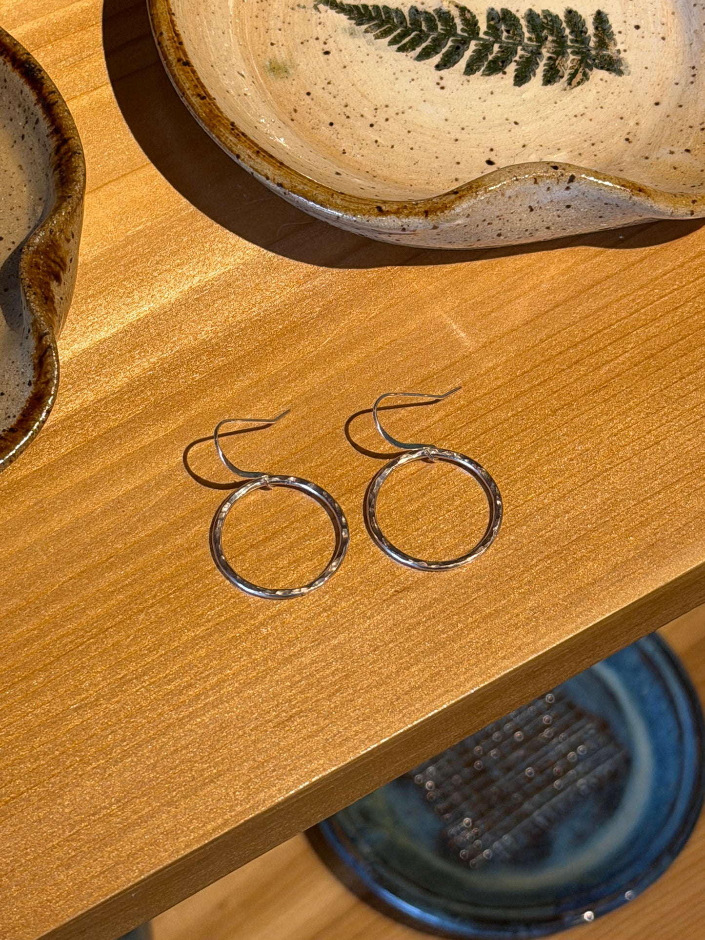 Hammered Hoop Earrings Workshop (August 30th 4PM-6:30PM)