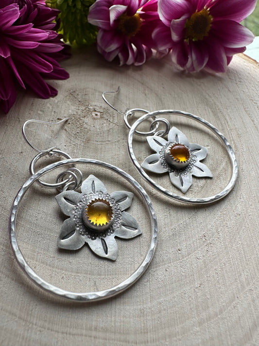 BLOOM Hoops with Amber