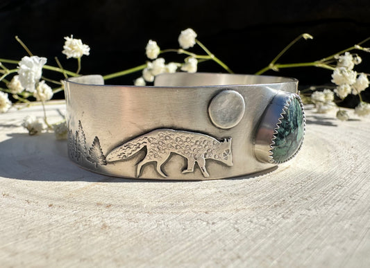 A Leap in the Dark Cuff Bracelet