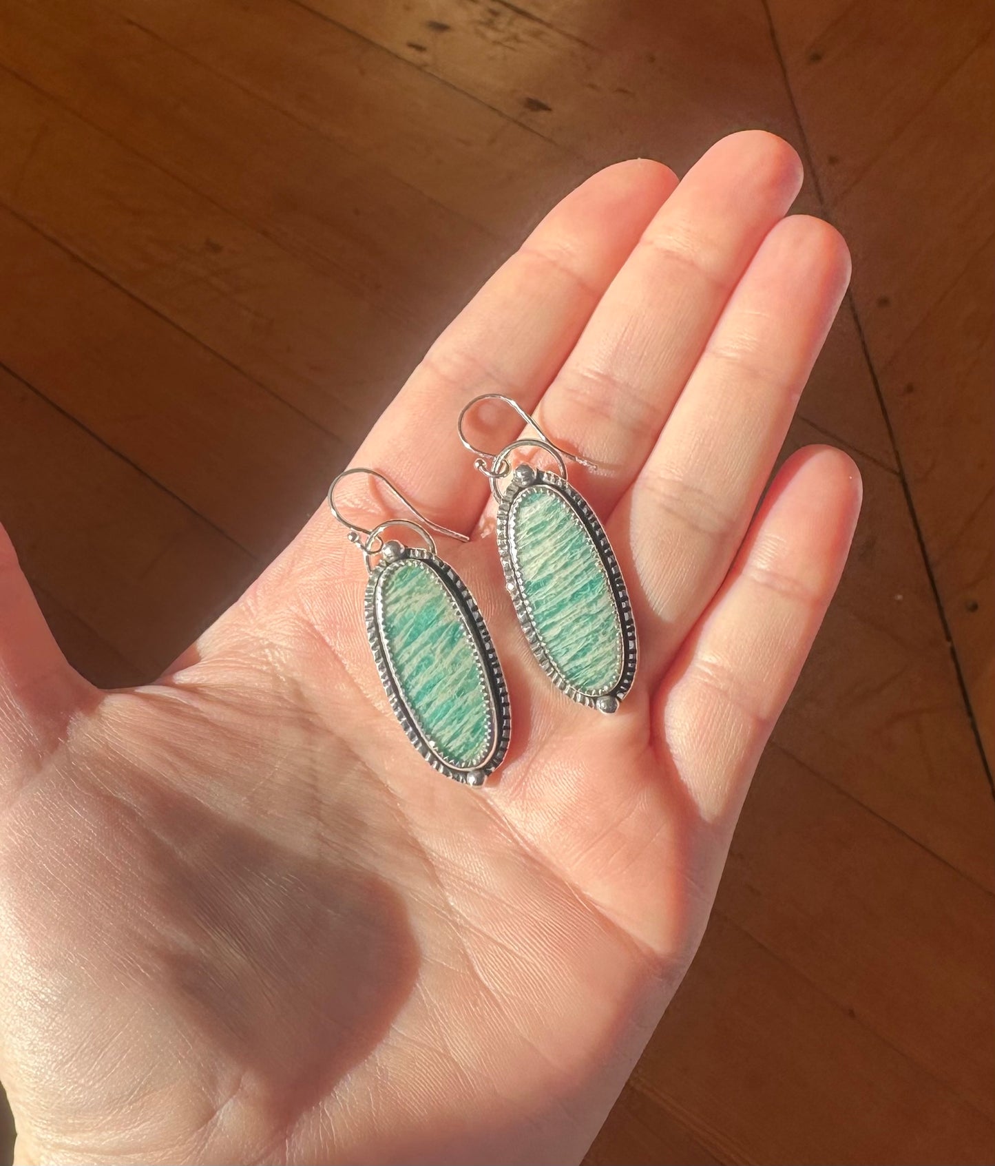 Amazonite Earrings