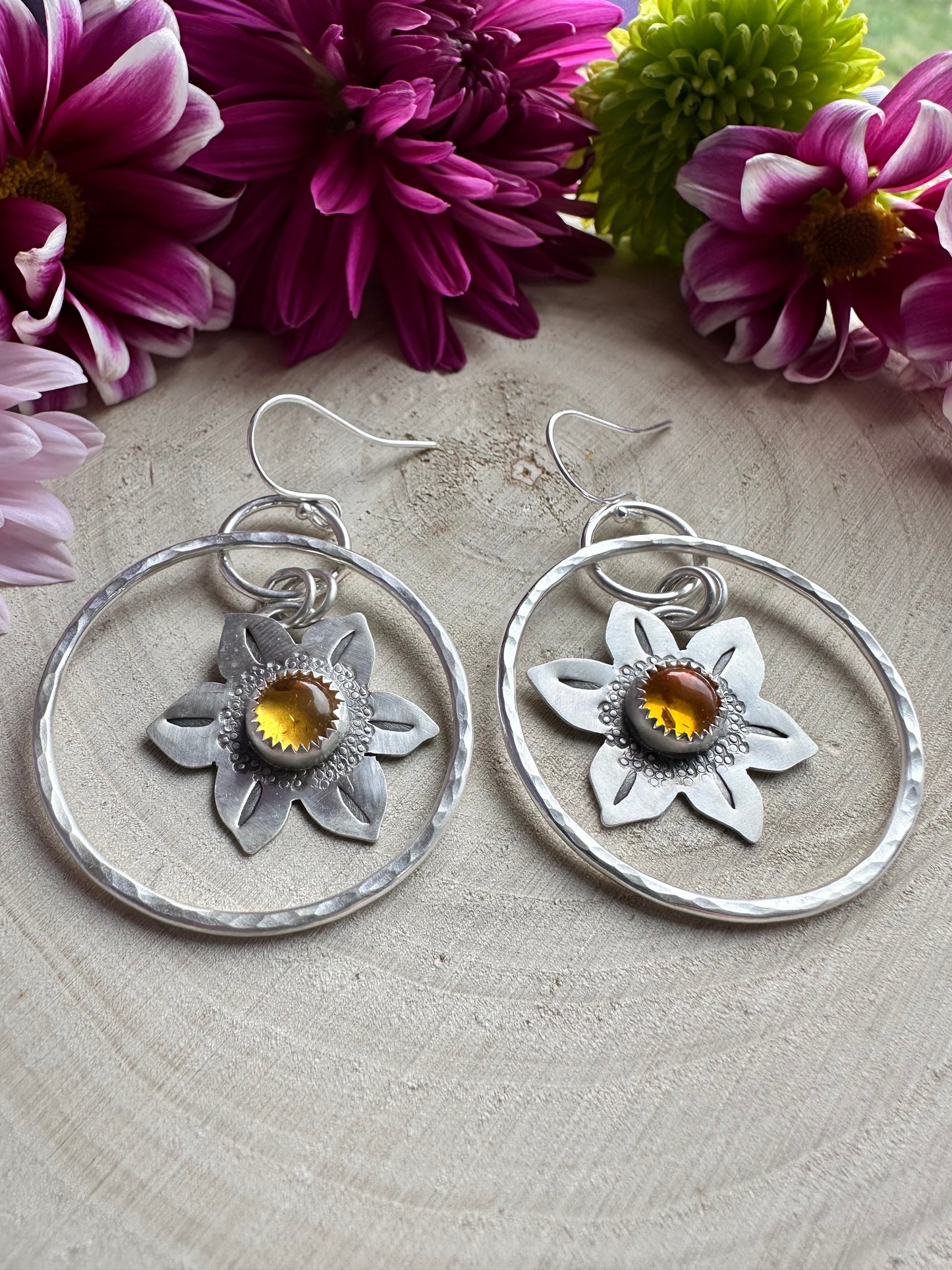 BLOOM Hoops with Amber