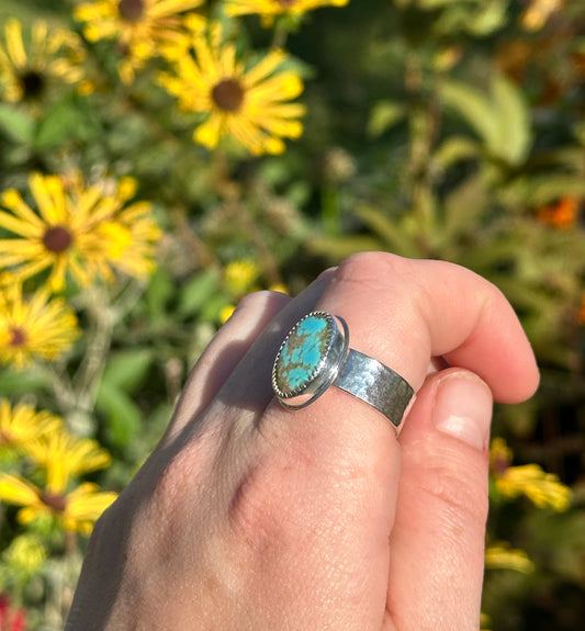 Pilot Mountain Turquoise Ring