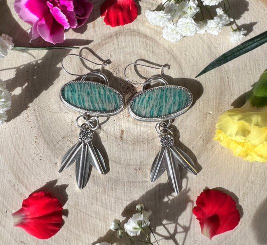 Rainfall on Coneflowers Earrings
