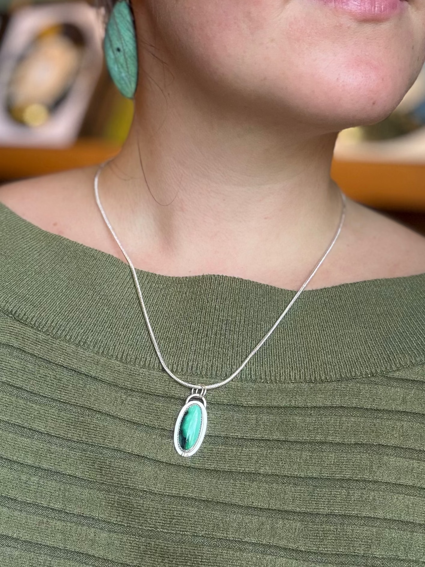 Utah Variscite Pendant