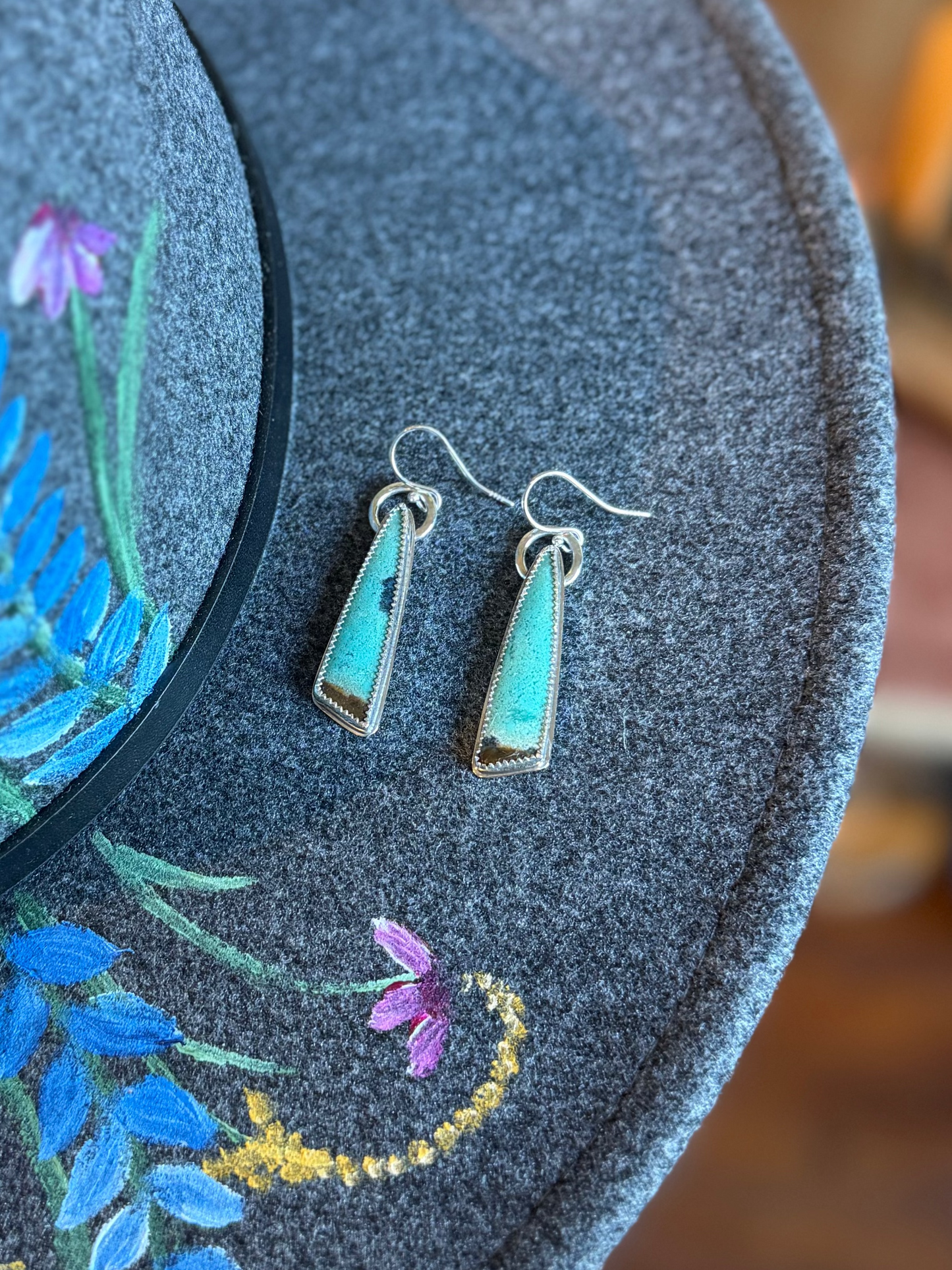 Chrysocolla Earrings