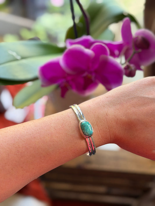 Vintage Turquoise Cuff Bracelet