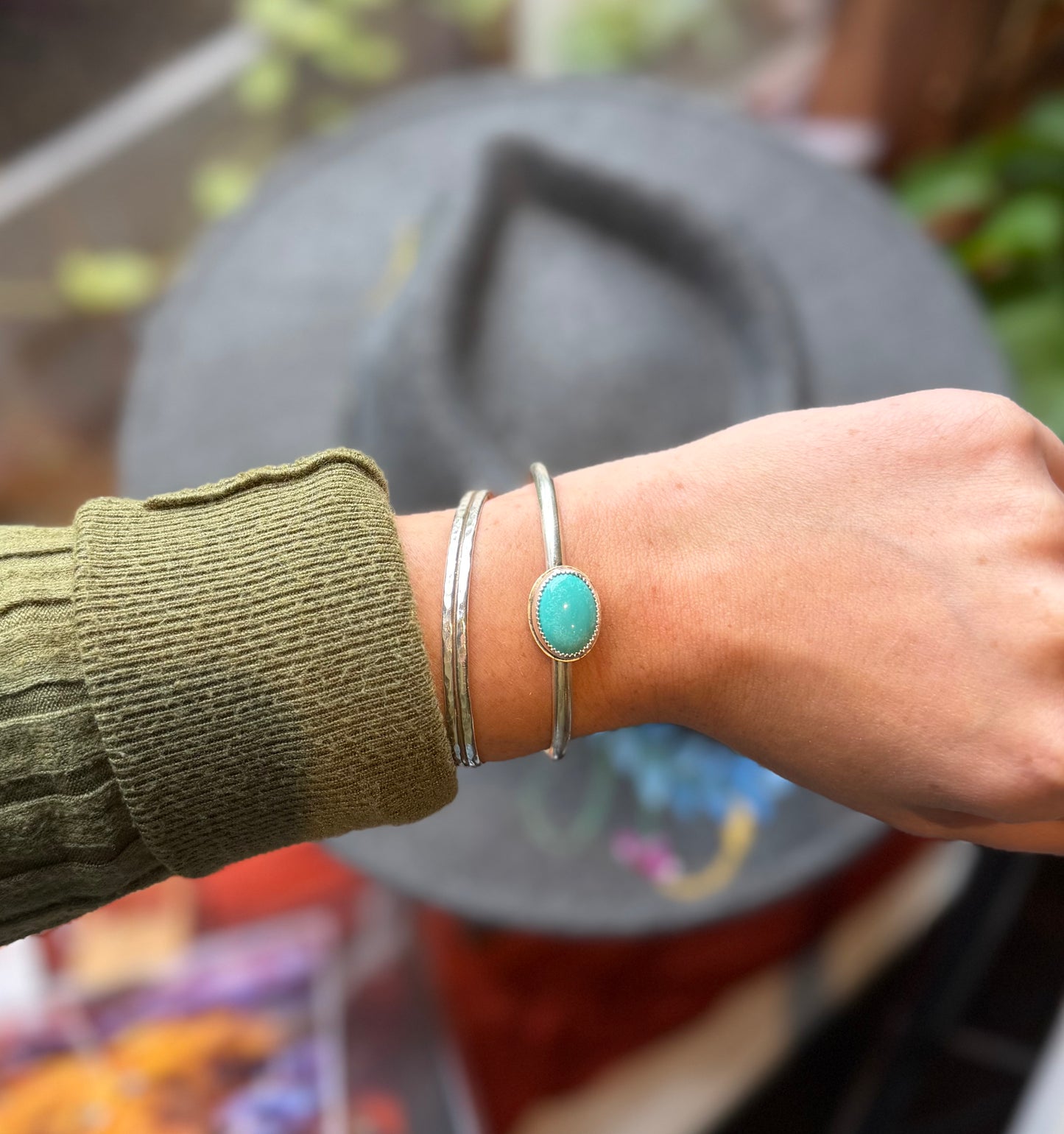 Arizona Turquoise Cuff Bracelet