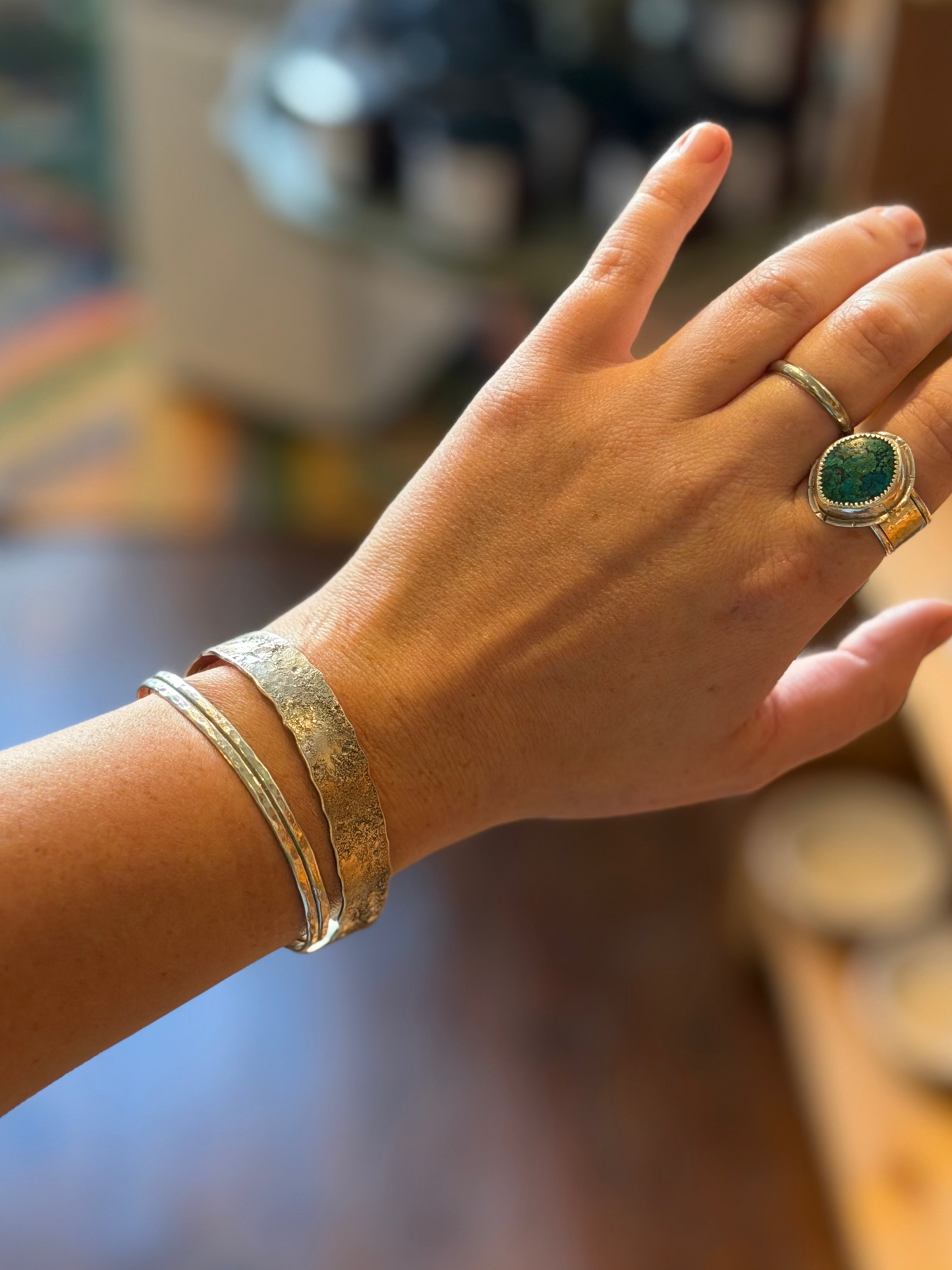 Recycled Silver Cuff