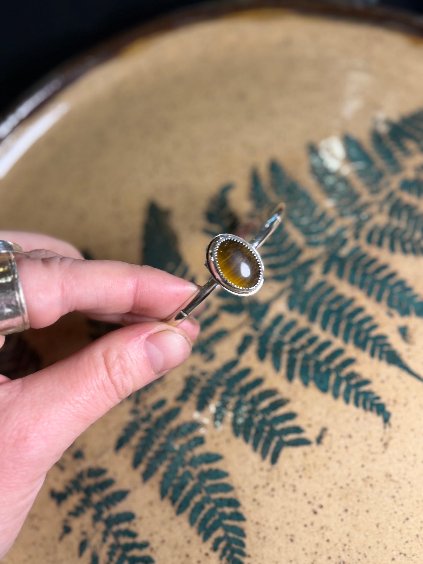 Tiger’s Eye Cuff Bracelet