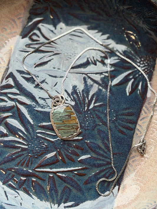 Gary Green Jasper Necklace