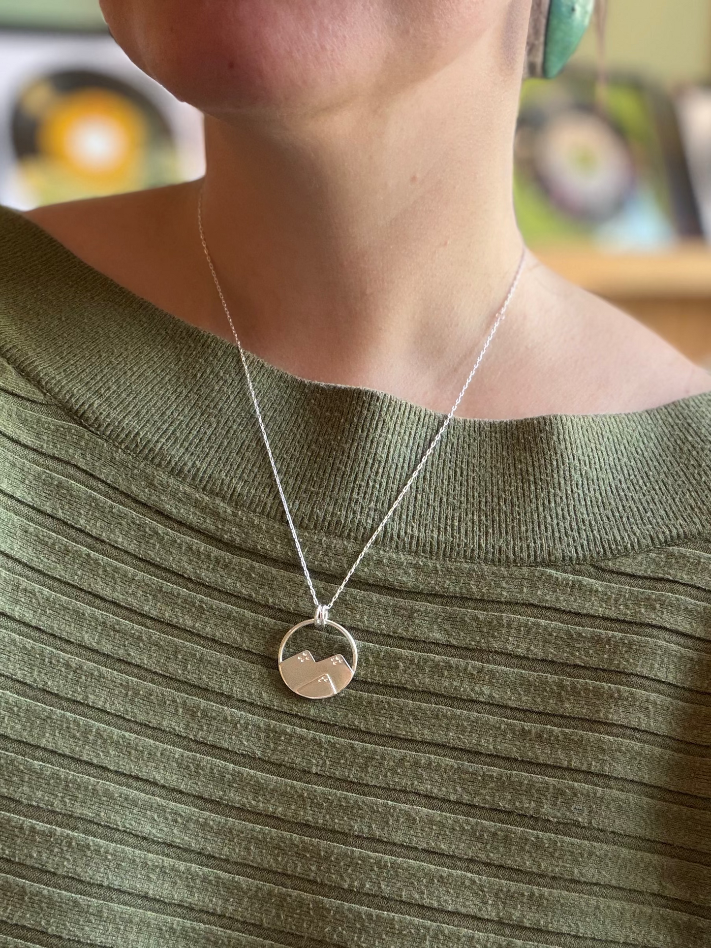ADK Mountain Necklace
