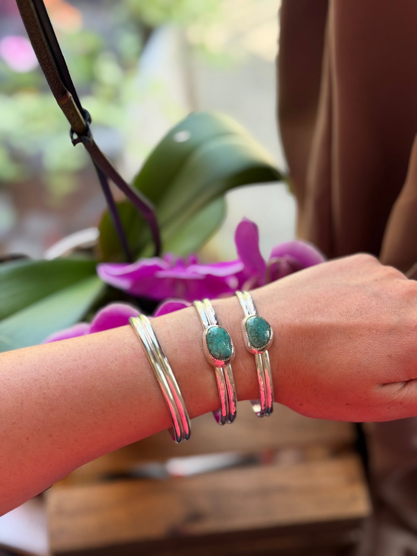 Turquoise Cuff Bracelet (thinner)