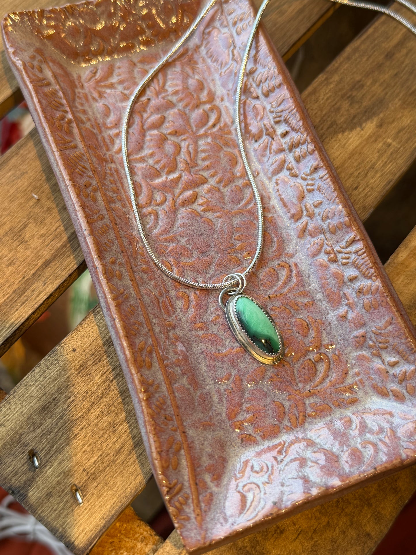 Utah Variscite Pendant