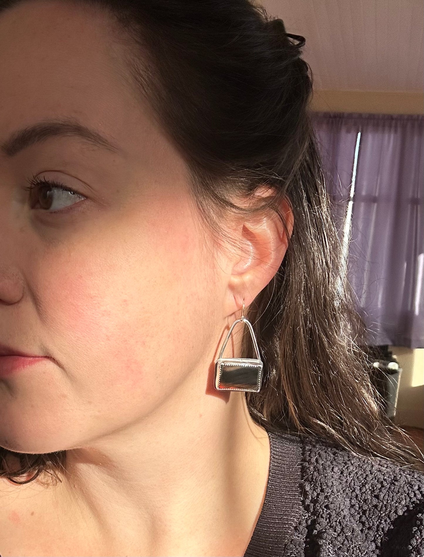 Sunset Over the Mountains Earrings